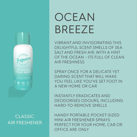 Fragancia de diseñador Ocean Breeze Mist (125 ml)