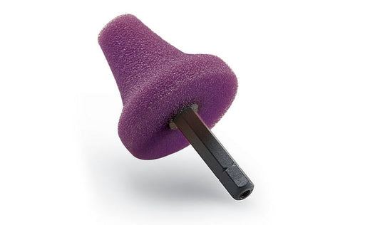 Esponja de pulido Flex PK-V 35 HEX VE5 morada, paquete de 5
