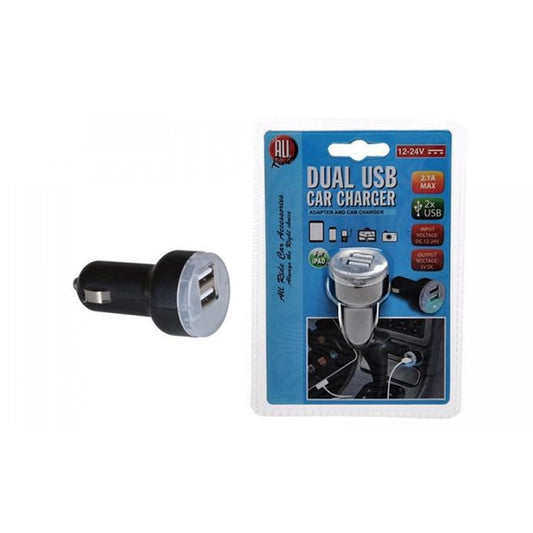Cargador de coche universal dual USB Allride Mini