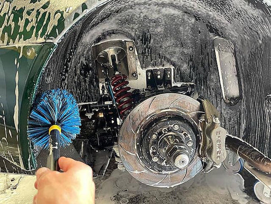 Cepillo de rueda de detalle EZ GO