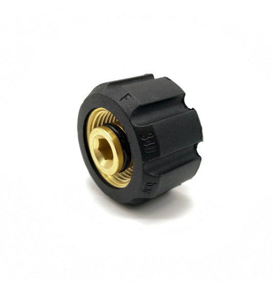 Conector de acoplamiento roscado hembra M22 de 22 mm a rosca hembra de 1/4" para lavadora a presión