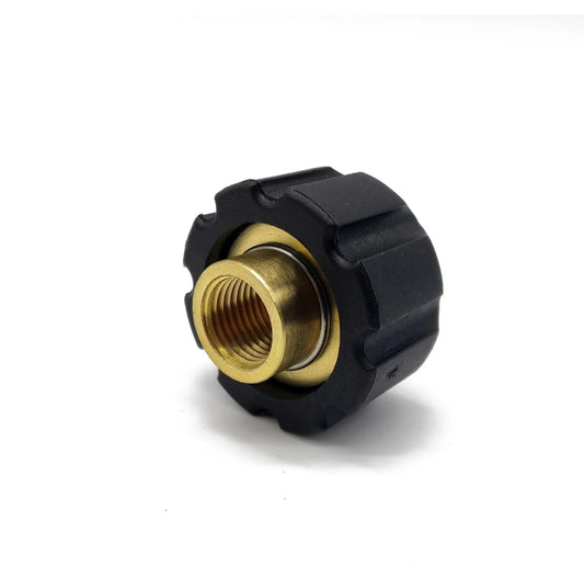 Conector de acoplamiento roscado hembra M22 de 22 mm a rosca hembra de 1/4" para lavadora a presión