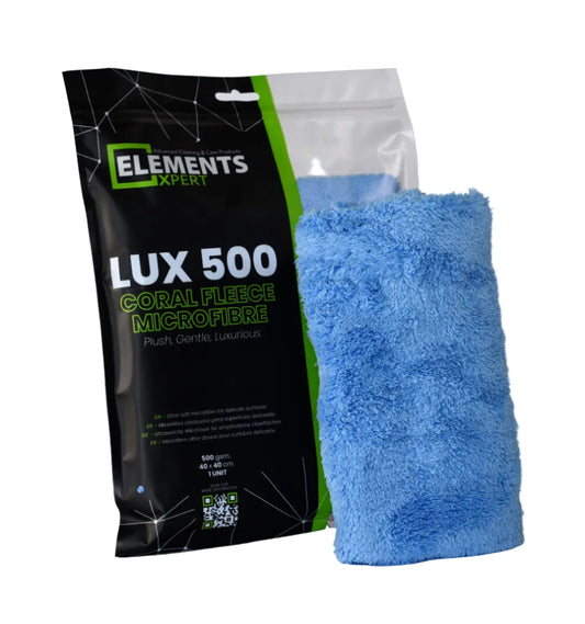 Elements Xpert LUX500 | 500gsm Coral Fleece Microfibre