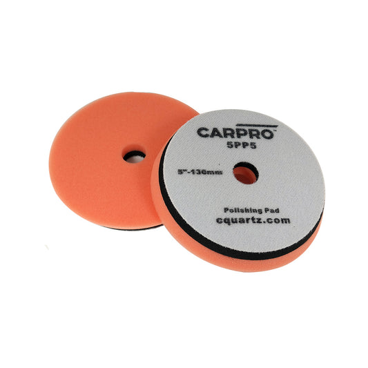 Almohadilla naranja CarPro de 130 mm y 5" (individual)