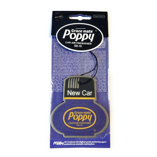 Colgante con fragancia Poppy Grace Mate para coche nuevo