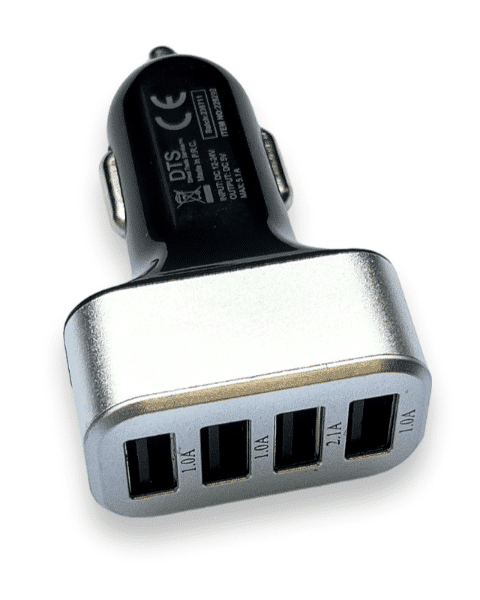 Cargador de coche multi-USB de 4 puertos DTS