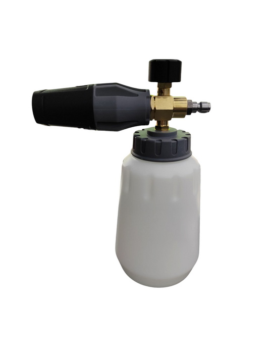 Cañón de espuma de nieve con cierre rápido de 1/4" (1 litro)