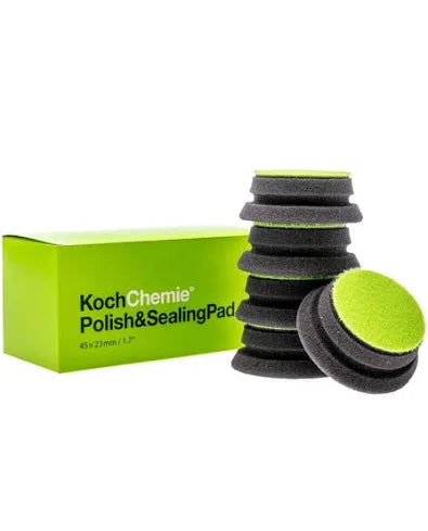 Almohadilla de pulido y sellado Koch Chemie de 45 mm, verde, paquete de 5
