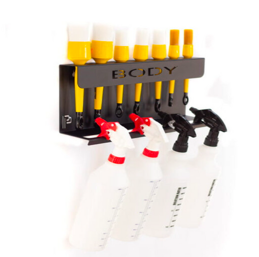 Poka Premium Equipment - Soporte para cepillos y botellas 40 cm (Cuerpo)