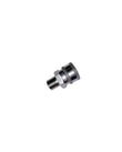 Acoplamiento macho de liberación rápida de acero inoxidable de 1/4″
