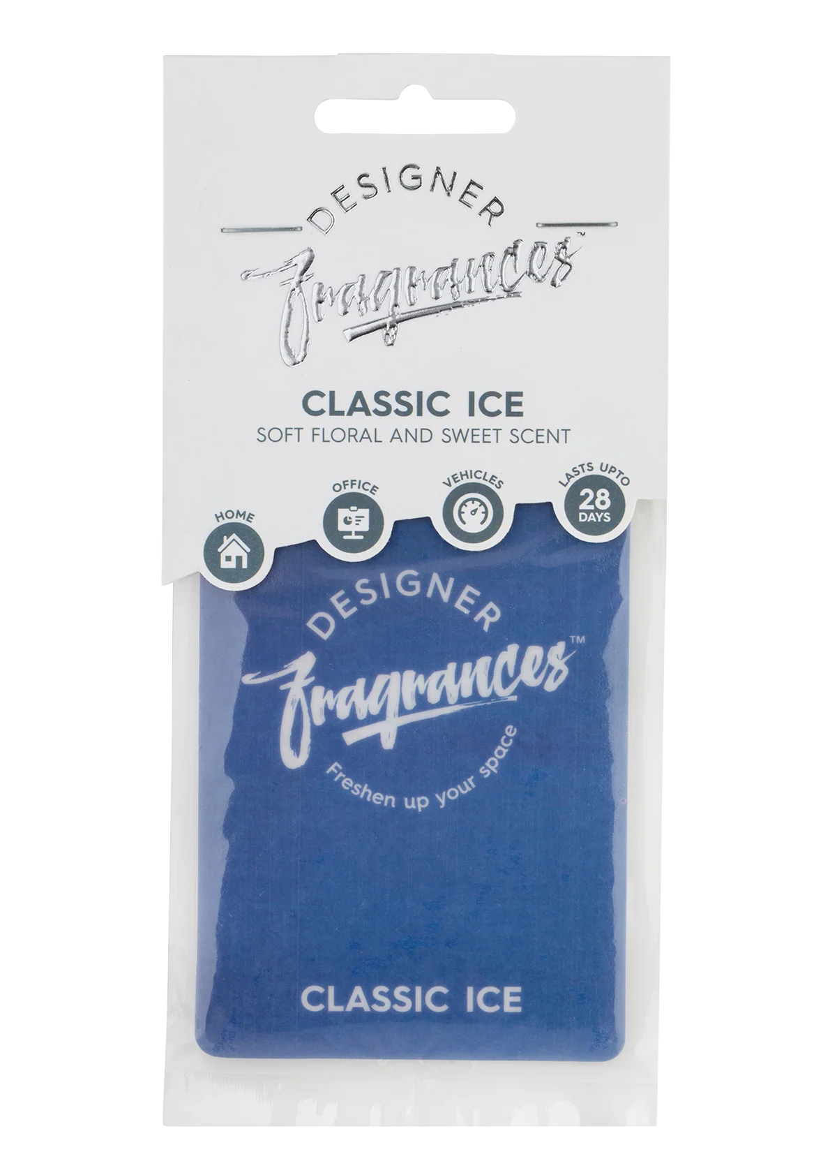 Designer Fragrances - Classic Ice Card Air Freshener