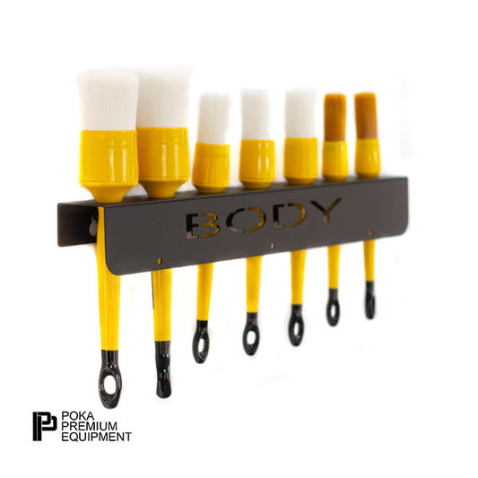 Poka Premium Equipment - Soporte para cepillo y accesorios 40 cm "BODY"