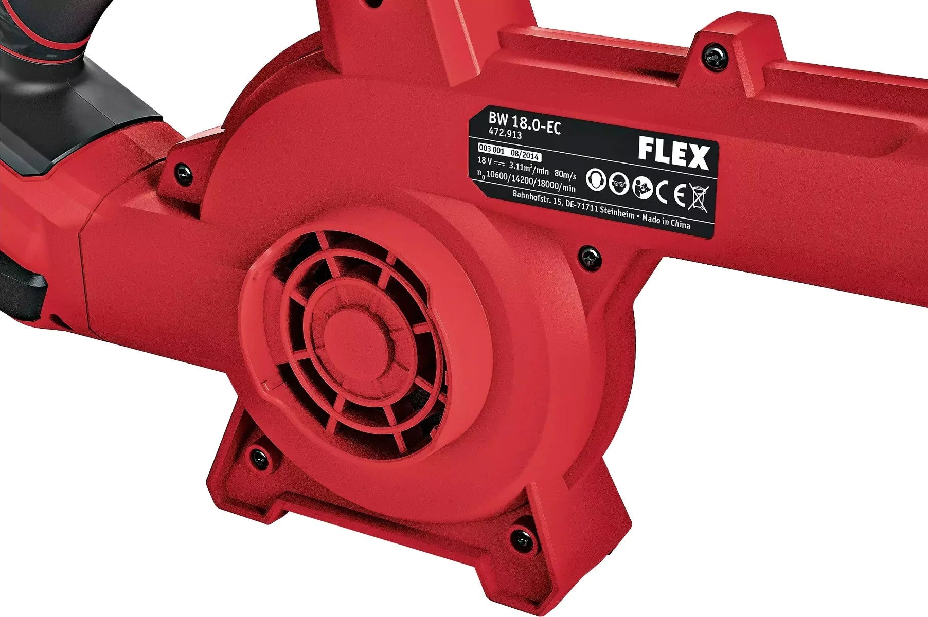 Secadora inalámbrica Flex BW 18.00-EC Set