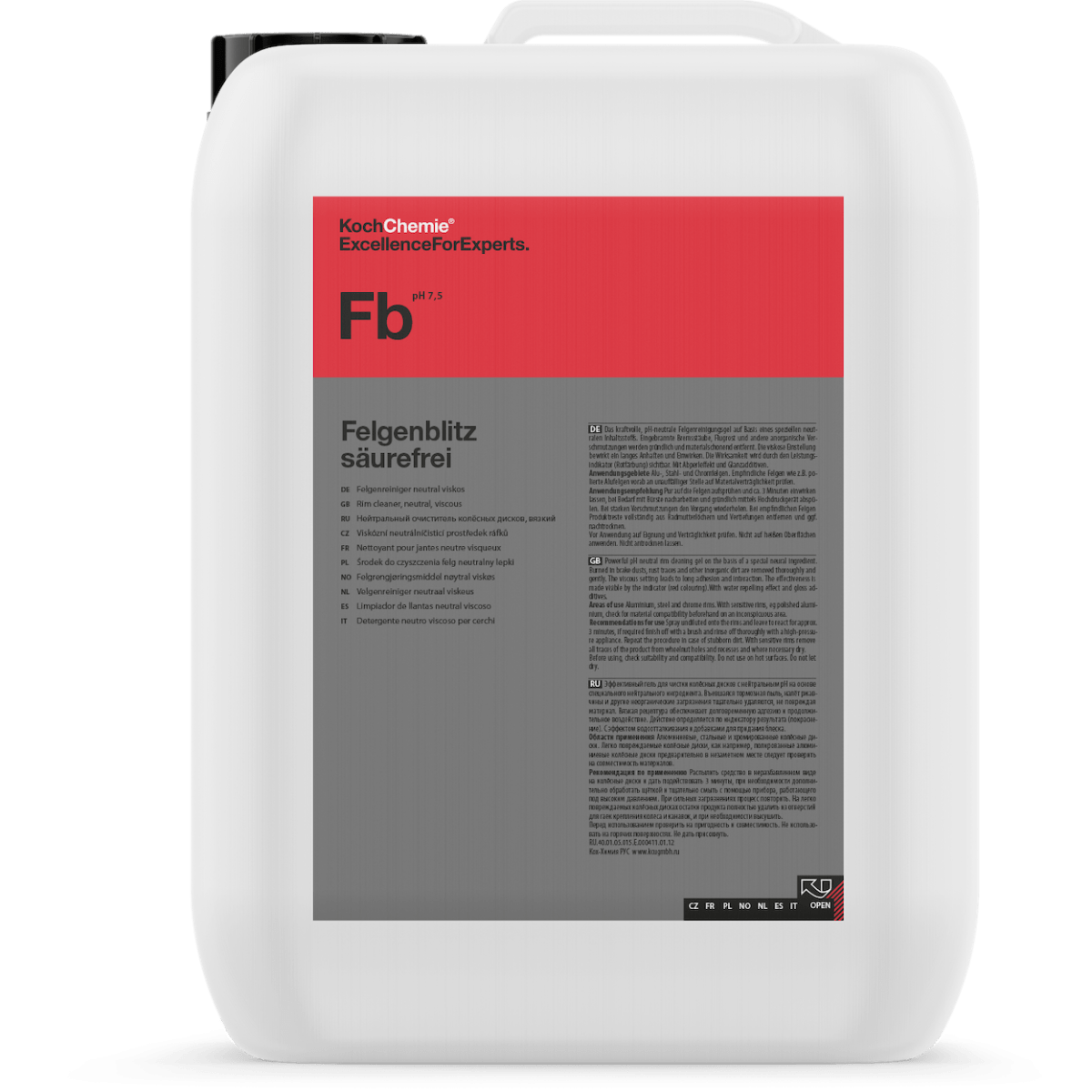 Limpiador de llantas Koch Chemie (Fb) 10L