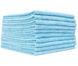 Paños de microfibra Edgeless 300 de The Rag Company (azules), paquete de 10