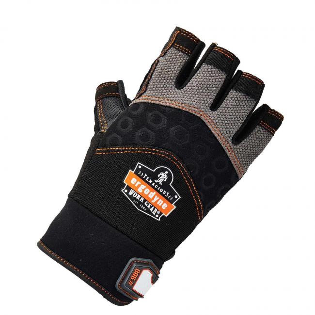 Guantes de impacto de medio dedo ProFlex 900