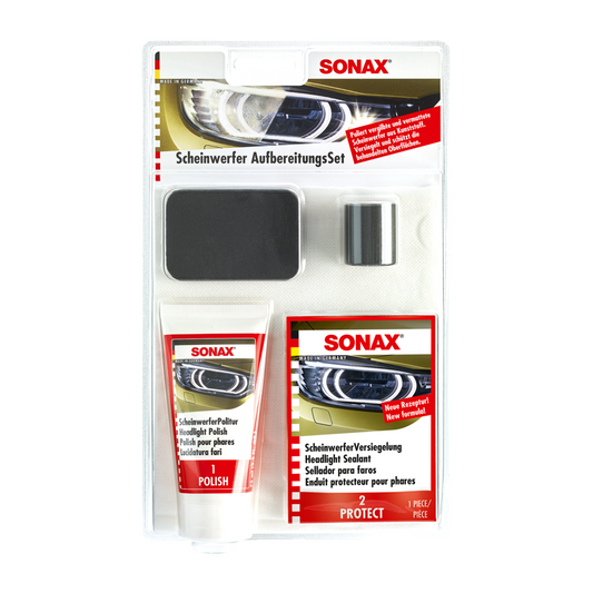 Kit de restauración de faros delanteros Sonax