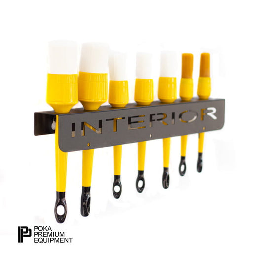 Poka Premium Equipment - Soporte para cepillos y accesorios 40 cm "INTERIOR"