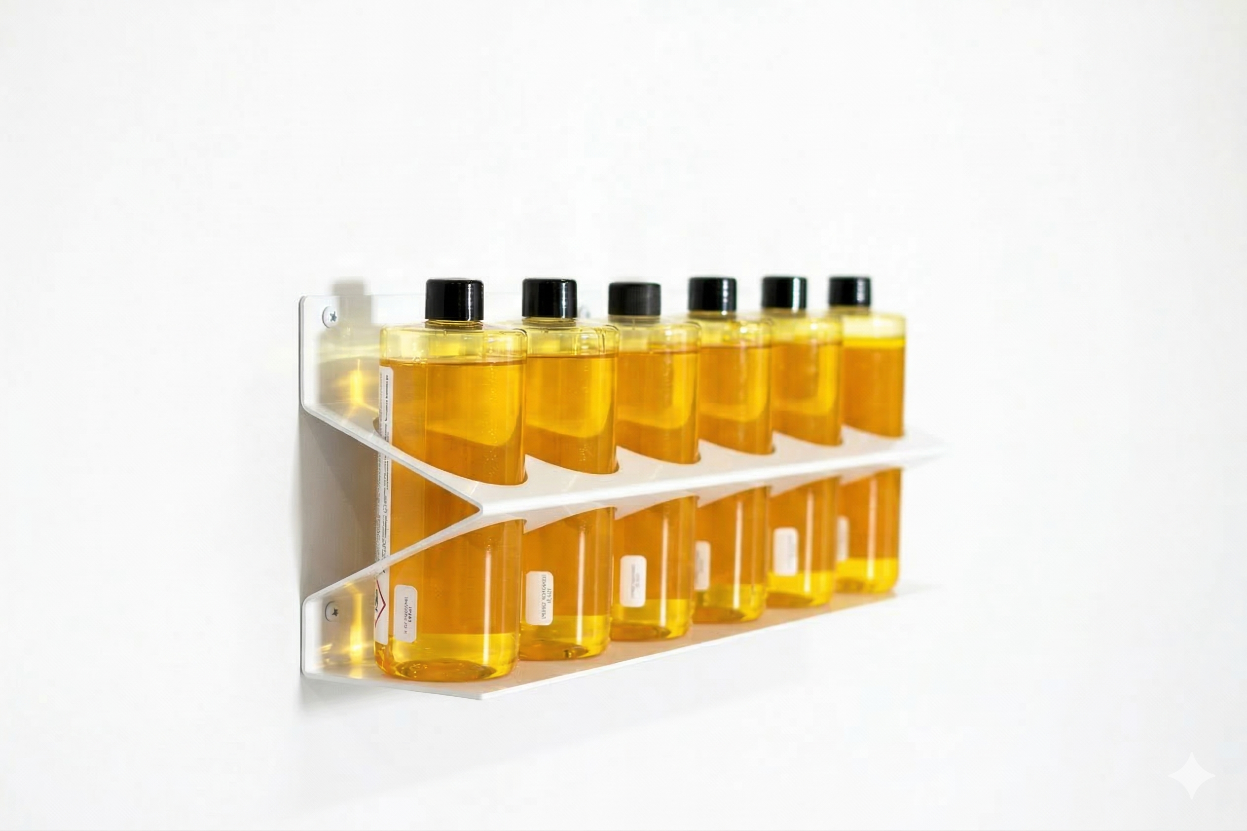 Poka Premium Equipment - White Bottle holder up to 500ml