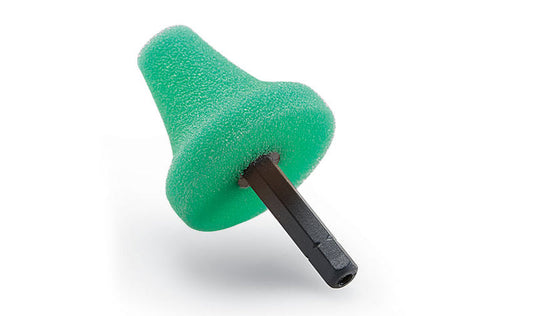 Esponja de pulido Flex PK-G 35 HEX VE5 verde, paquete de 5