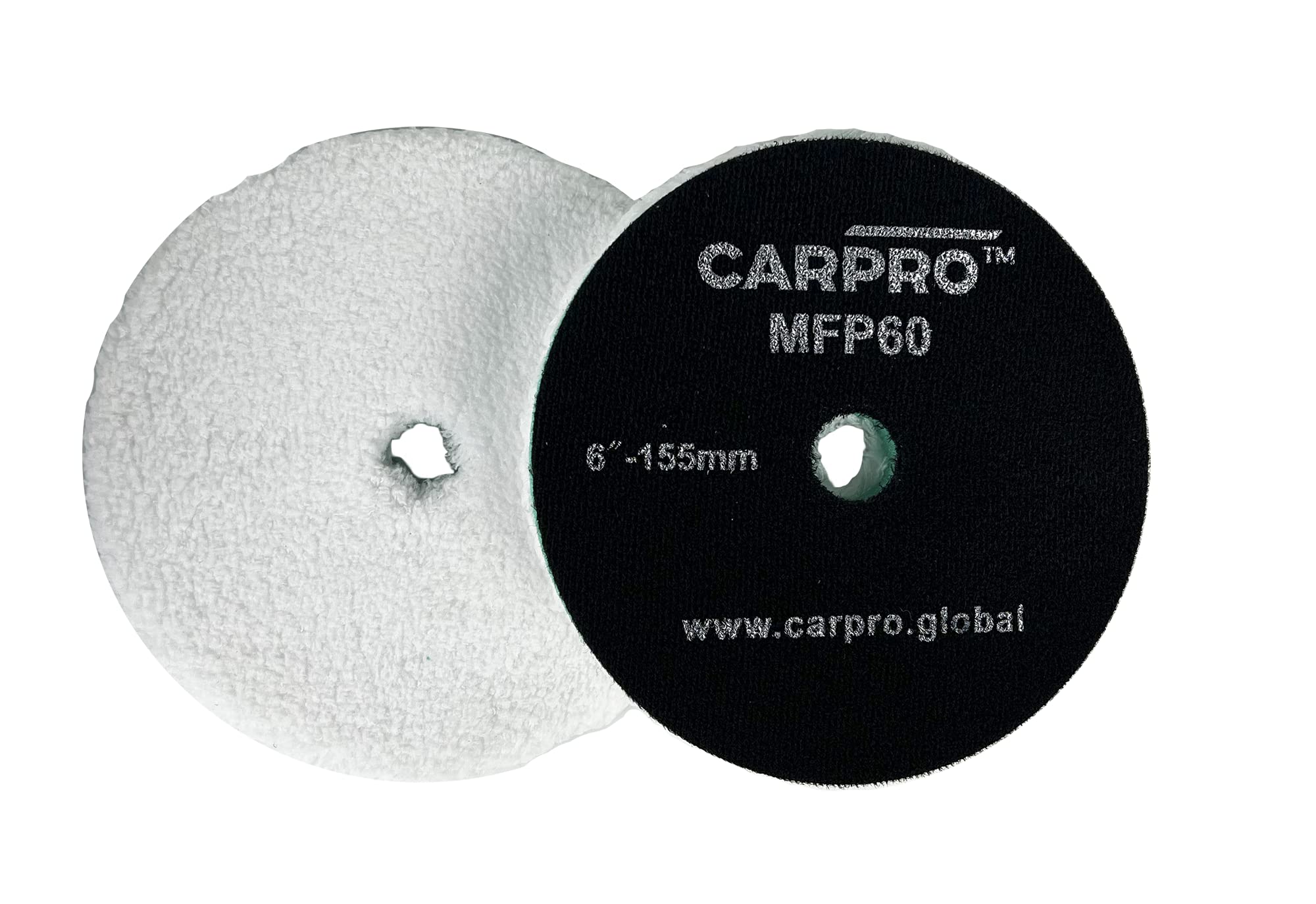 Almohadilla de microfibra CarPro de 155 mm y 6 pulgadas (individual)