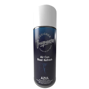 Fragancias de diseñador Air Con Blast Lata Refrescante – Azul (150 ml)