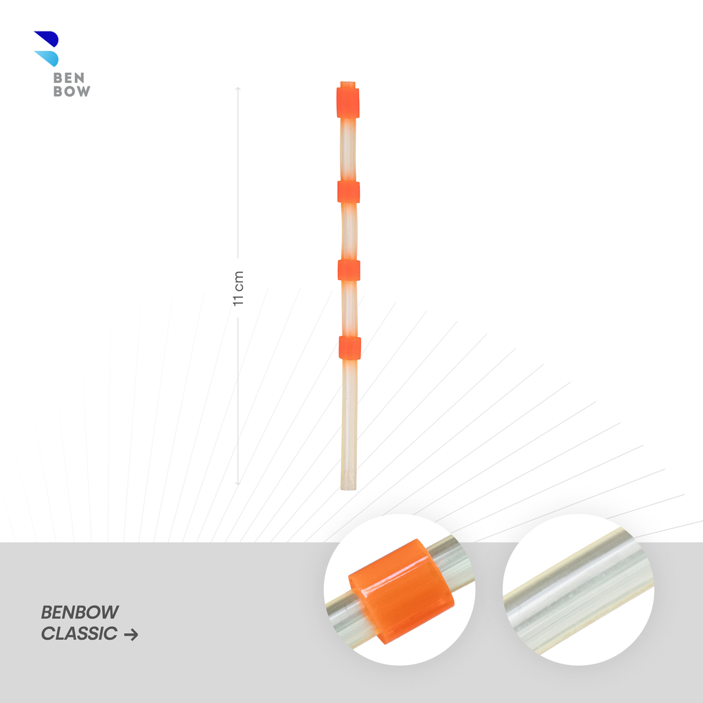 BenBow Classic - Silicone tube with beads for cleaning and blowing guns