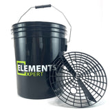 Cubeta de detallado y protector de arena ELEMENTS XPERT (negro)