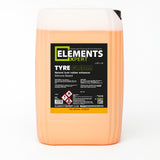 ELEMENTS XPERT Tyre Gleam - Potenciador de caucho - A base de silicona (20 l)