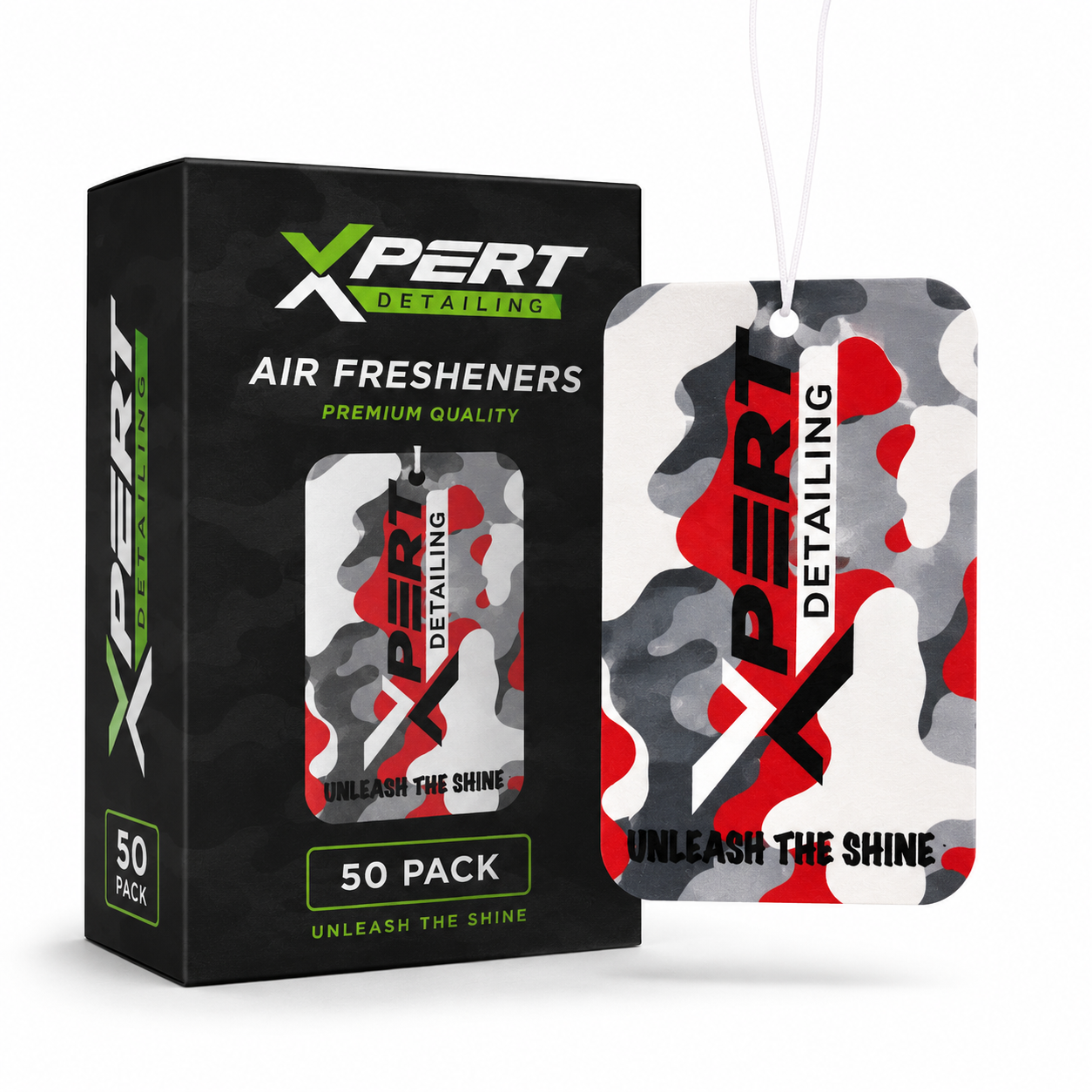 Xpert Detailing ‘Zero’ Air Freshener 50pk Trade Pack