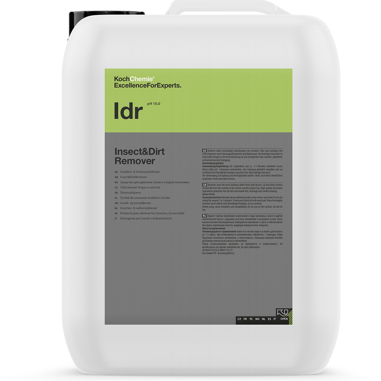 Eliminador de suciedad de insectos Koch Chemie (Idr) 10L
