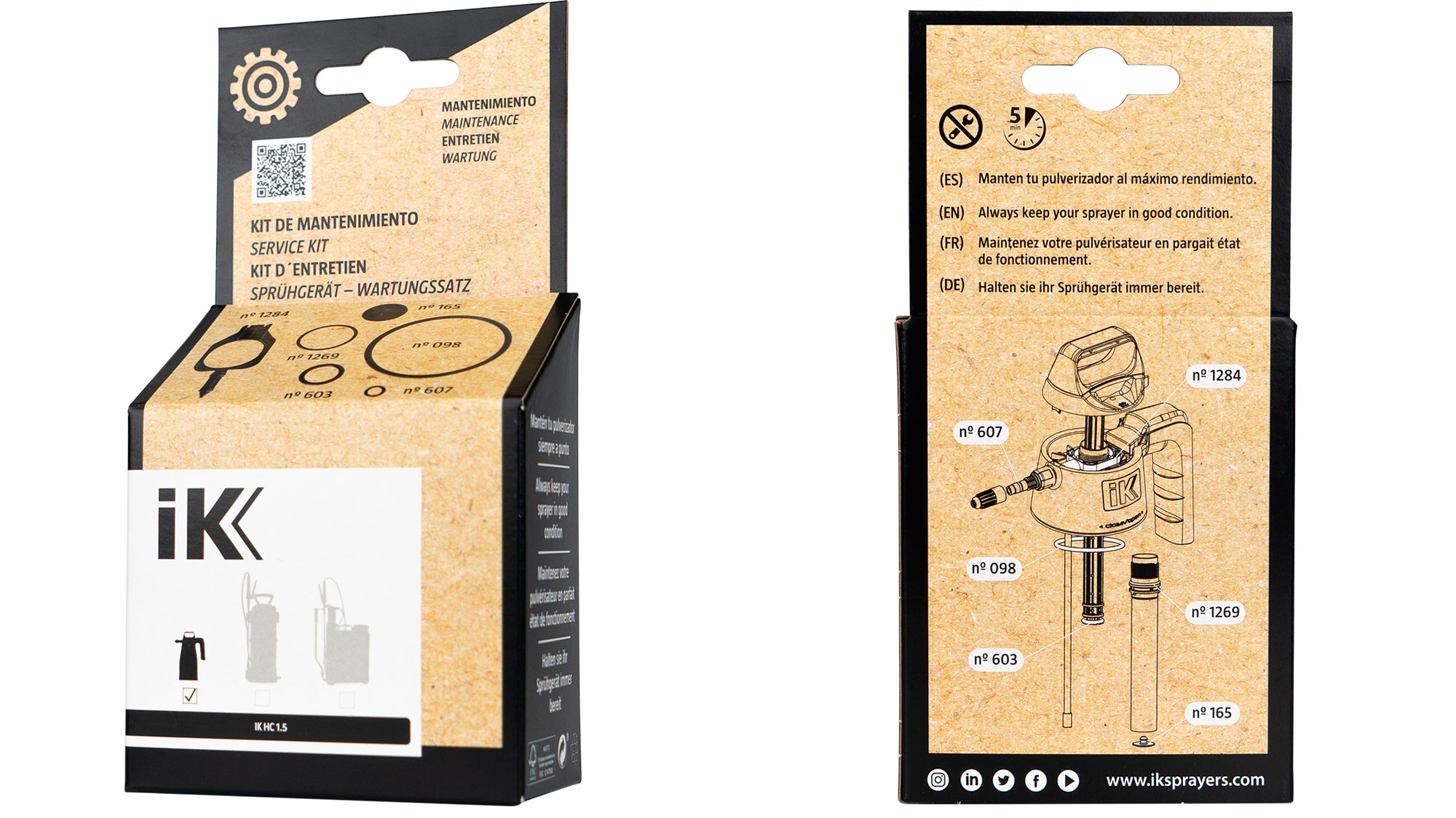 Kit de mantenimiento IK Multi Pro (Multi 6-9-12)