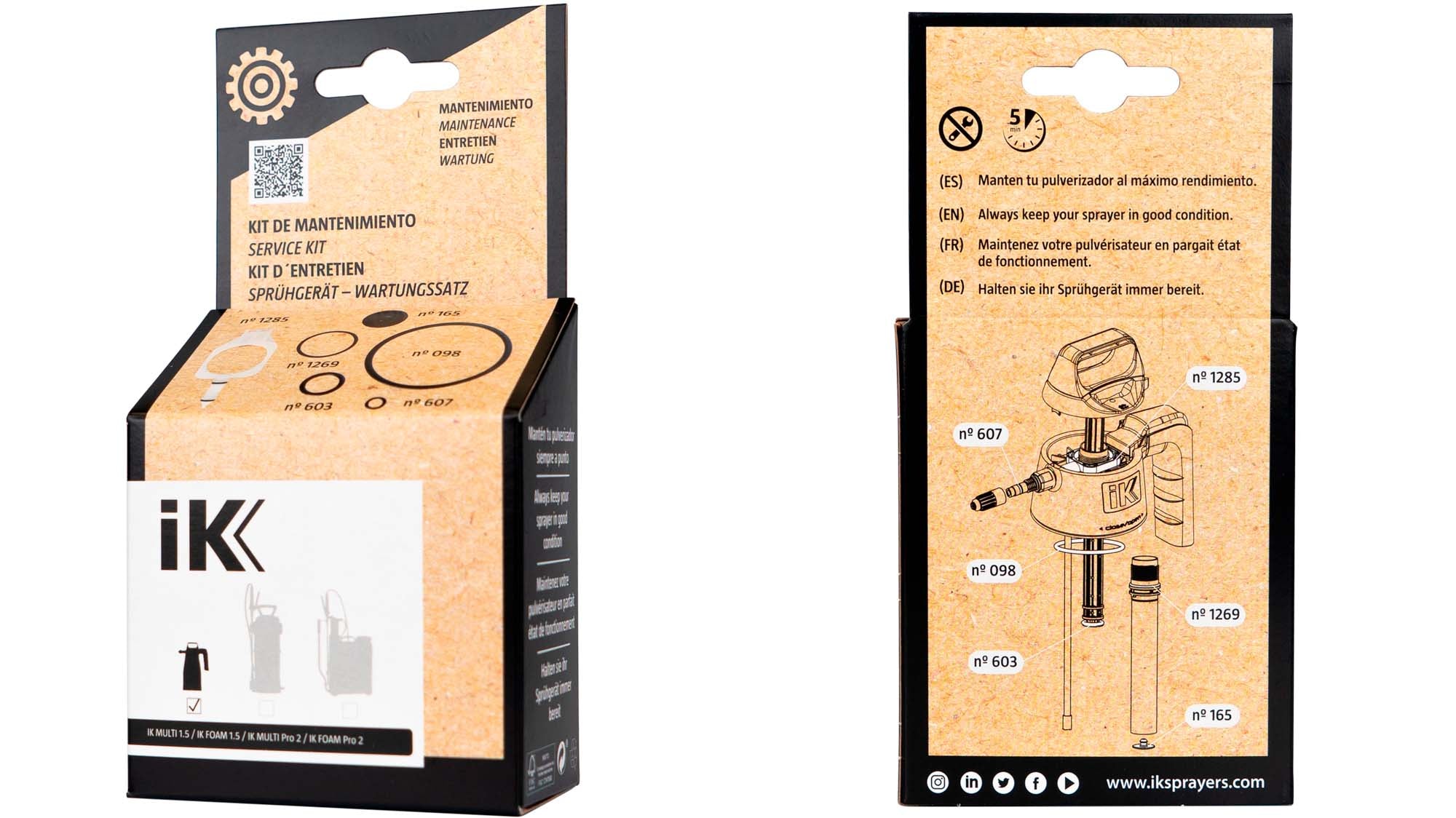 Kit de mantenimiento IK (Multi-Foam 1.5/Pro 2)