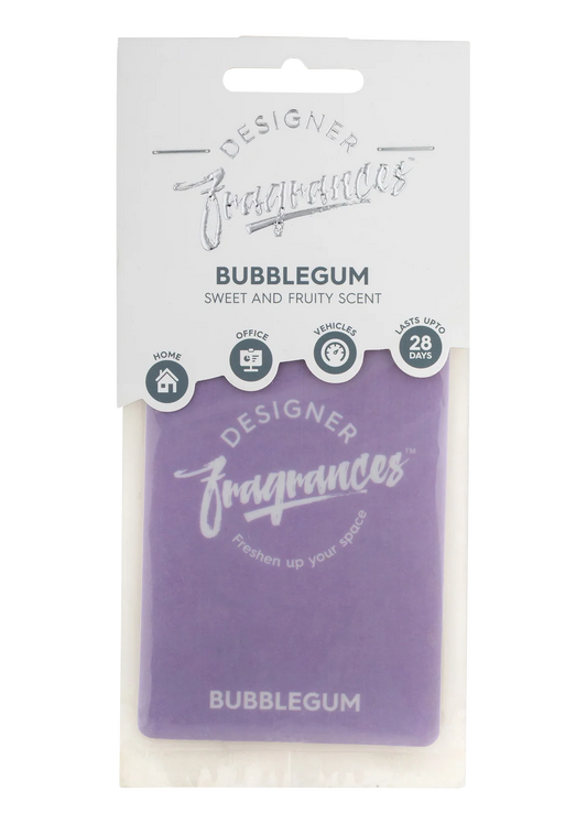 Designer Fragrances - Bubblegum Card Air Freshener