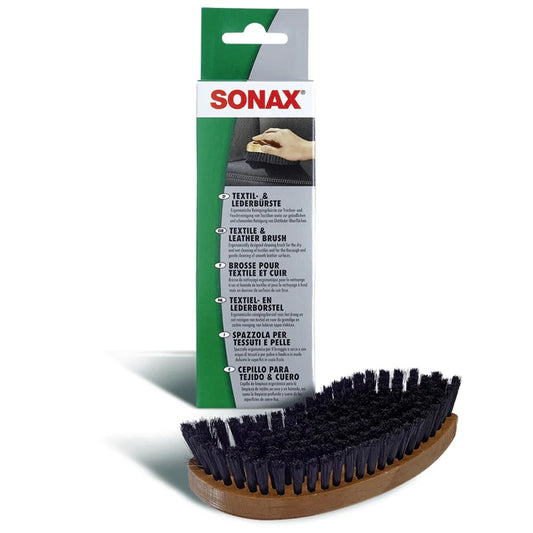 Cepillo de limpieza para textiles y cuero Sonax