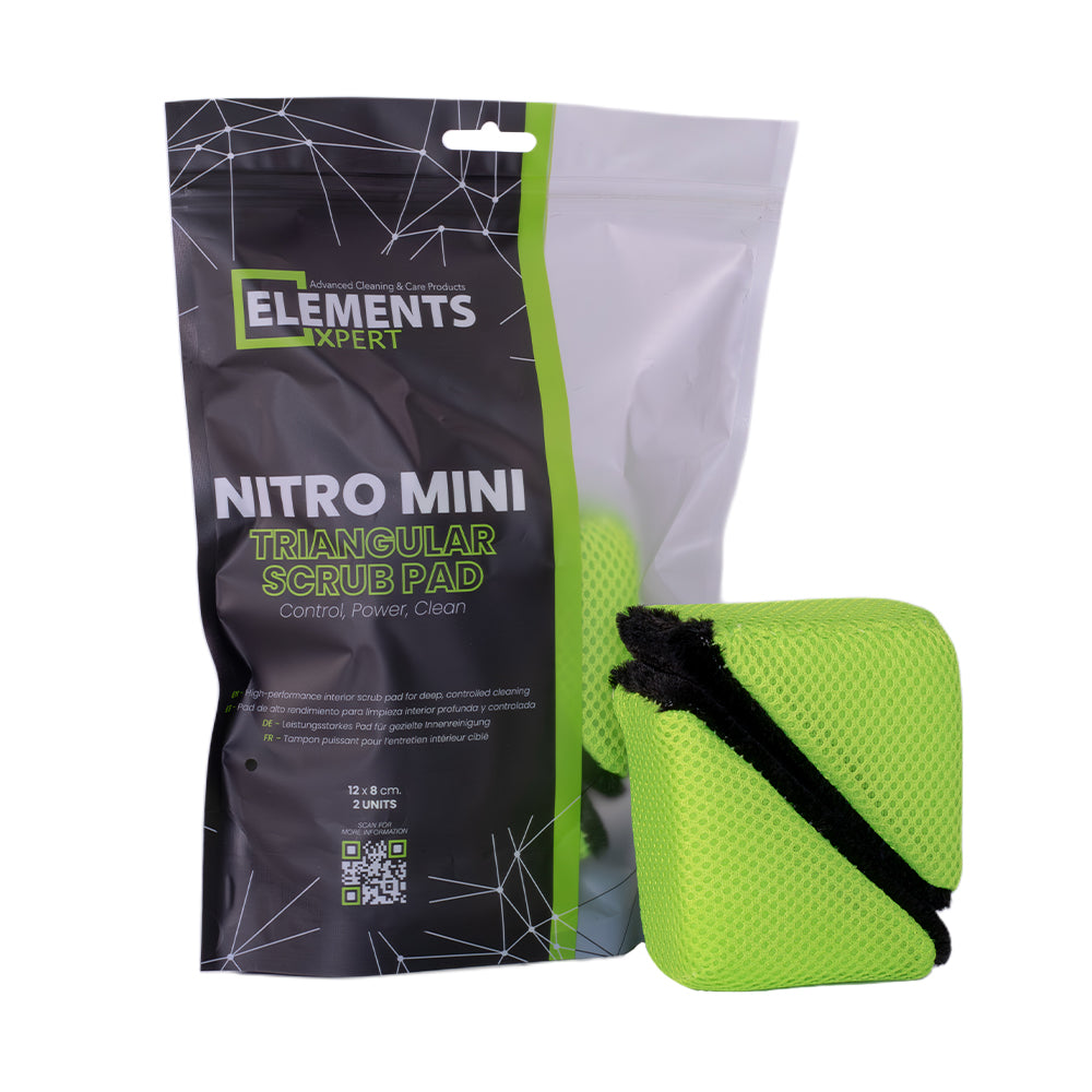 Elements Xpert NITRO MINI | Trianglar Scrub Pad | 2 Pack