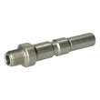 Tapón de espiga KEW de 1/4" macho (D12 Kranzle/Nilfisk, acero inoxidable)