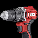 Taladro percutor inalámbrico Flex Compact de 2 velocidades y 18,0 V (juego PD 2G 18.0-EC LD/2.5)