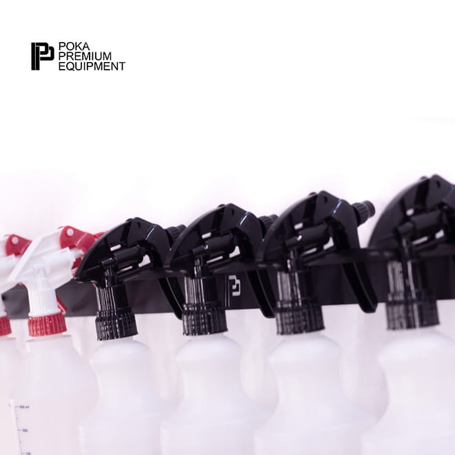 Poka Premium Equipment - Soporte para botellas y pulverizadores 80 cm