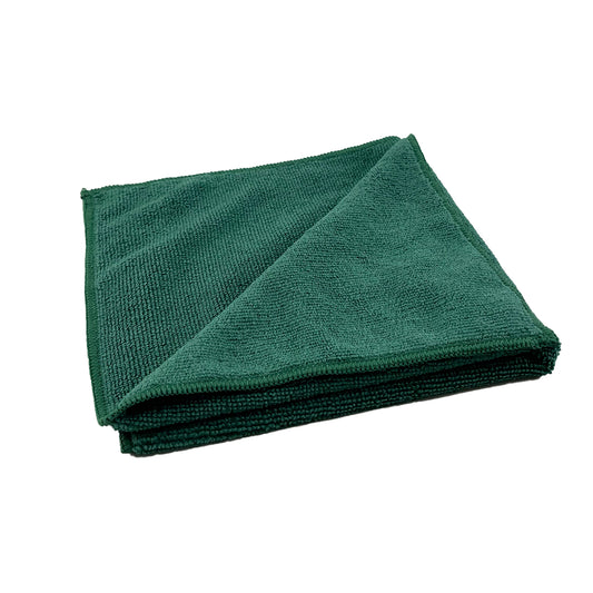 ELEMENTS XPERT Microfibra Premium sin Bordes - (Verde Oscuro) Paquete de 10