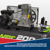 SEALEY 200L Belt Drive Air Compressor 3hp