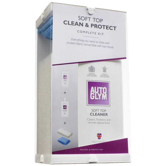Kit completo de limpieza y protección de capotas blandas Autoglym