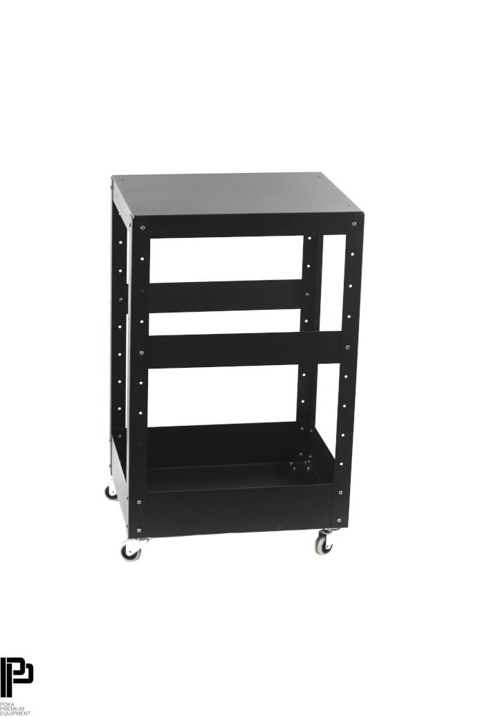 Carretilla de detallado con soporte de ruedas Poka Premium Equipment