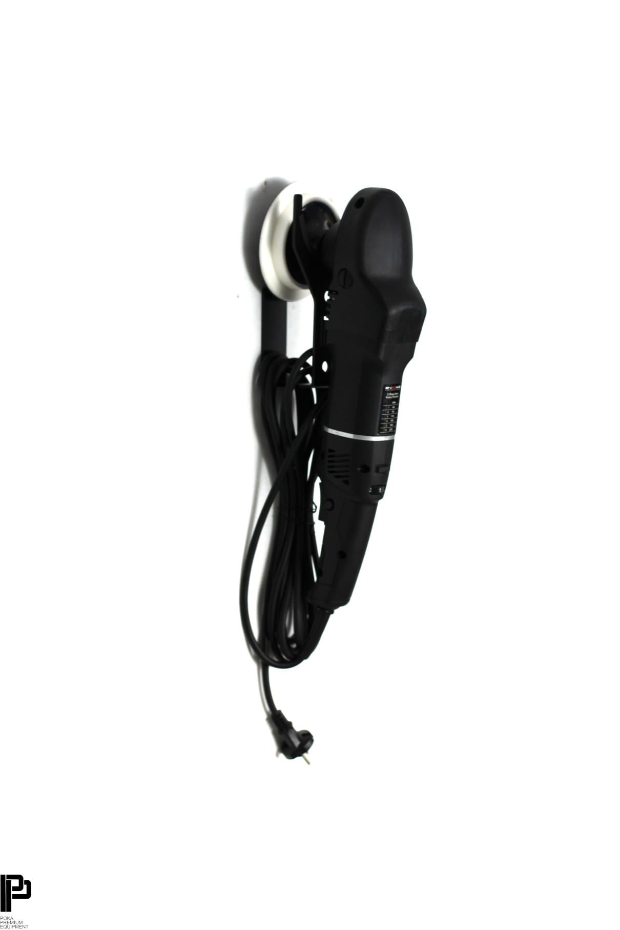 Poka Premium Equipment - Percha para una pulidora con práctico soporte para cable