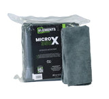 Elements Xpert MICRO X 350 | Grey | 350gsm Premium Microfibre Cloth | 10 Pack