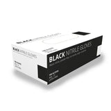 Guantes de nitrilo negros (XL) Caja de 10 x 100 unidades