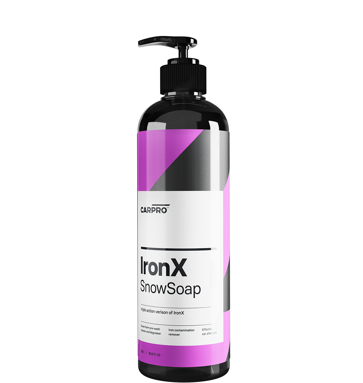 Jabón para nieve CarPro IronX 500 ml