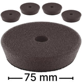 Almohadilla de pulido Flex PP-F 75 VE5 de 75 mm (3"), paquete de 5