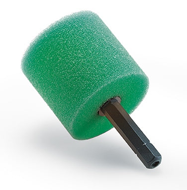 Esponja de pulido Flex PZ-G 35 HEX VE5 verde, paquete de 5