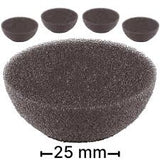 Almohadilla de pulido Flex PP-F 25 VE5 de 25 mm (1"), paquete de 5